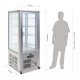 Vitrine à pâtisserie 400L Polar Série G GD881