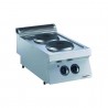 PRO 700 CUISINIERE ELECTRIQUE 2 PLAQUES COMBISTEEL 7488.0070