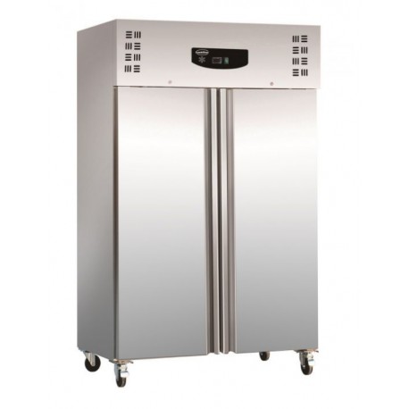 Réfrigérateur en acier inox + AL 1200 LTR 1340 x 810 x 2010 mm 7450.0405