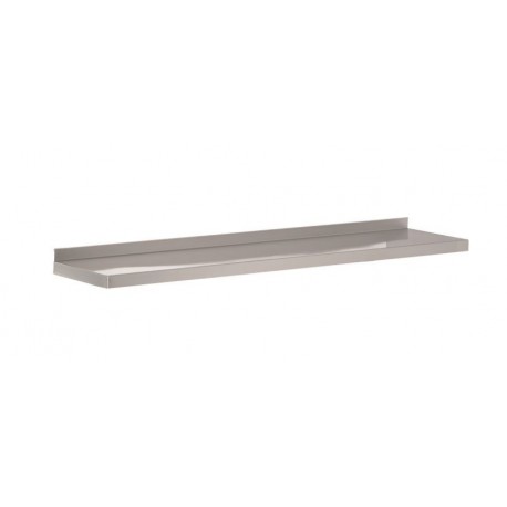 Étagère murale en inox 1400 x 300 x 36 mm 7455.0507