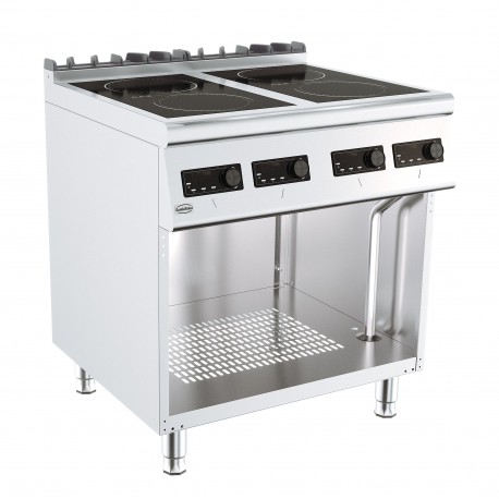 BASE 700 INDUCTION CUISINIERE ELECTRIQUE 4 PLAQUES 7178.0575 COMBISTEEL