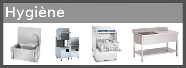 Appareils d'hygiène pour les métiers de bouche